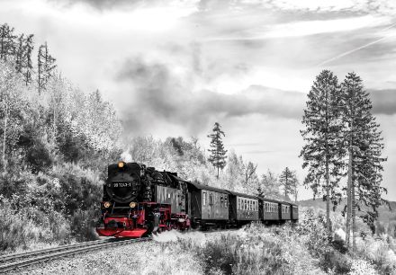 Obrazek 13010 - Dampflokomotive