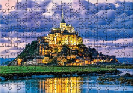 Obrazek Krajobraz Natury Puzzle Wzgórze Klasztor