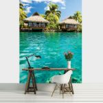 Obrazek 10228 - Malediven - Häuser und das Meer
