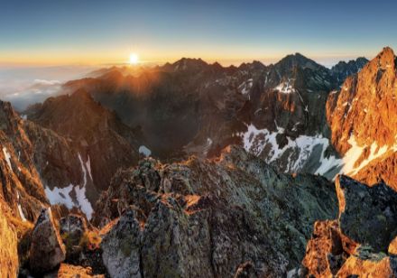 Obrazek Natura Góry Tatry Rysy Słowacja