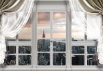 Obrazek 10623 - Blick aus dem Fenster auf New York