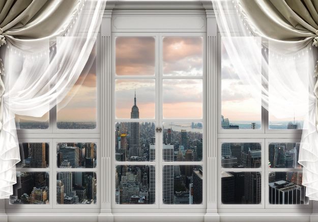 Obrazek 10623 - Blick aus dem Fenster auf New York