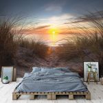 Obrazek 14022 - Landschaft mit Blick auf den Strand und den Sonnenuntergang