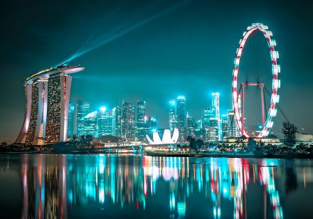 Obrazek 13361 - Singapur bei Nacht