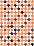 Obrazek 10712 - Mosaik aus orangefarbenen Kacheln