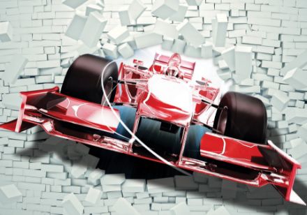 Obrazek 2774 - Rote Formel 1 3D F1