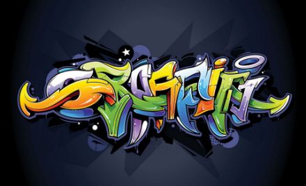 Obrazek Dla Młodzieży Graffiti Napis Nastolatek Rap