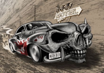 Obrazek 2329 - Alchemy Death Rod Motel 666