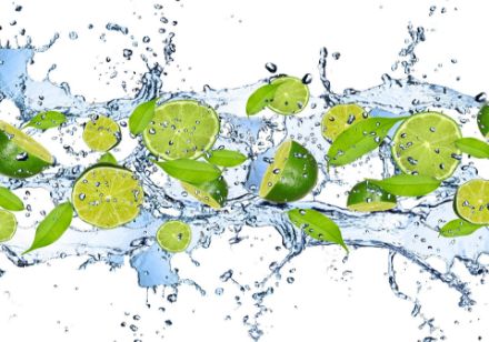 Obrazek Jedzenie Owoce Limonki Woda Kuchnia