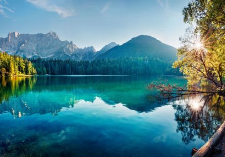 Obrazek 14191 - Krajobraz Góry Jezioro Natura Niebo