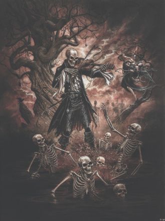 Obrazek 13251 - Alchemy Gotycki Szkieletor - Danse Macabre