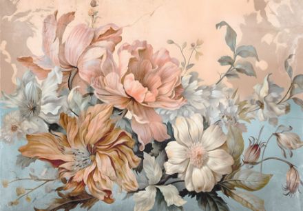 Obrazek 14667 - Natura kwiaty pastele florystyczny