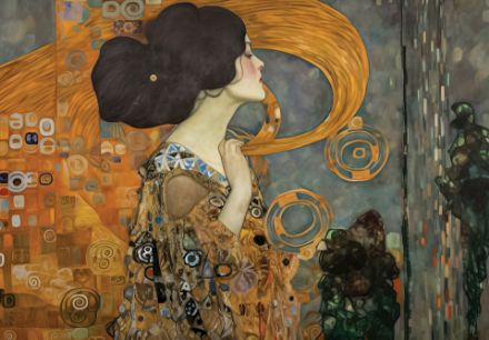 Obrazek 14657 - Imitacja obraz kobieta Klimt